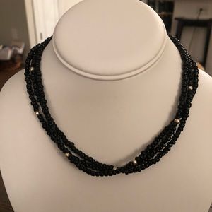 Silpada Retired Black and Silver Necklace